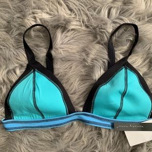 NWT Ninety-Nine Women’s Colorblock Bikini Top